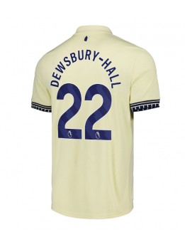 Moški Nogometna dresi replika Everton Kiernan Dewsbury-Hall #22 Gostujoči 2025-26 Kratek rokav
